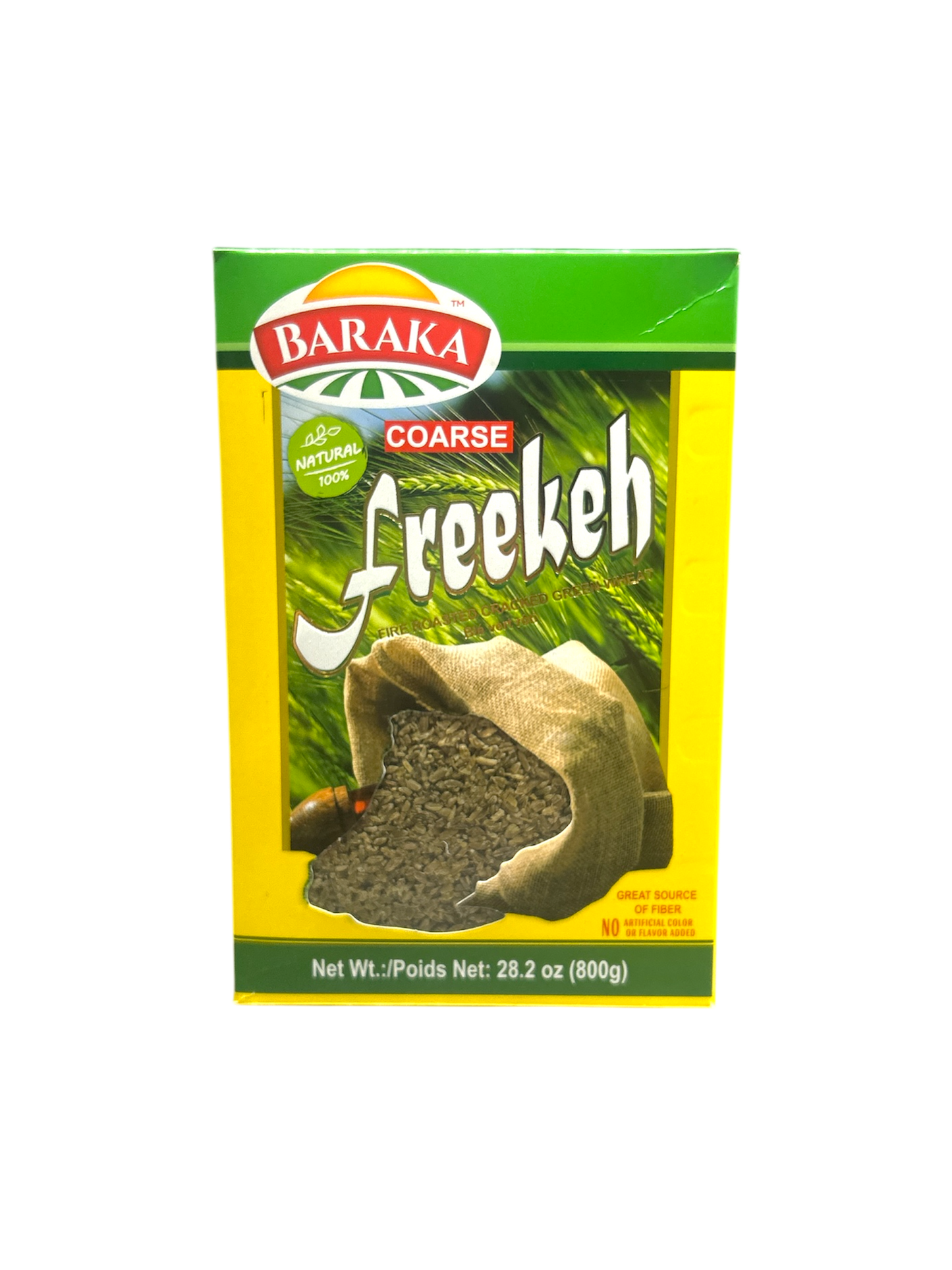 Baraka - Coarse Freekeh (Fire Roasted Cracked Green Wheat) 800g