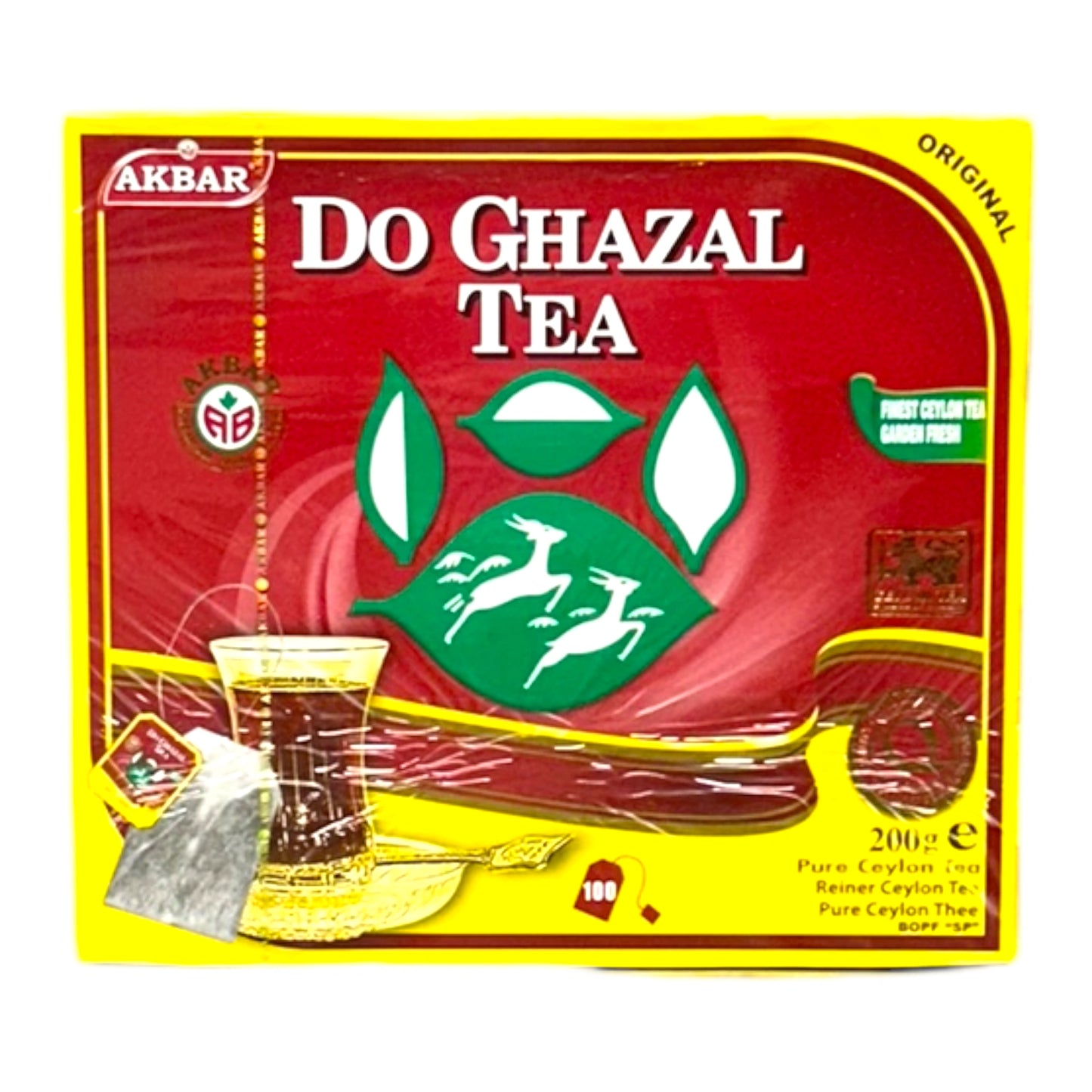 Do Ghazal - Tea Bags, Ceylon, 100 Tea Bags