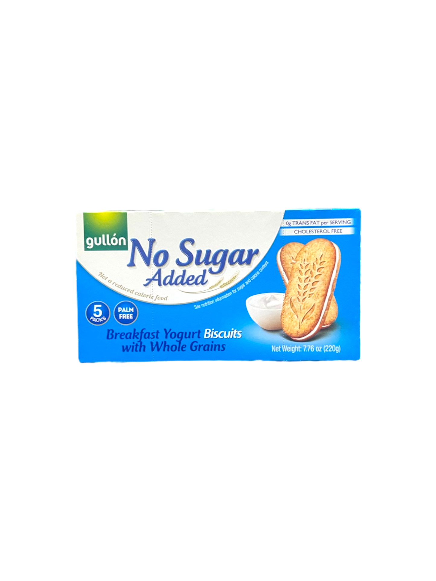 Gullon - Breakfast Yogurt Biscuits With Whole Grain No Sugar Added 220g