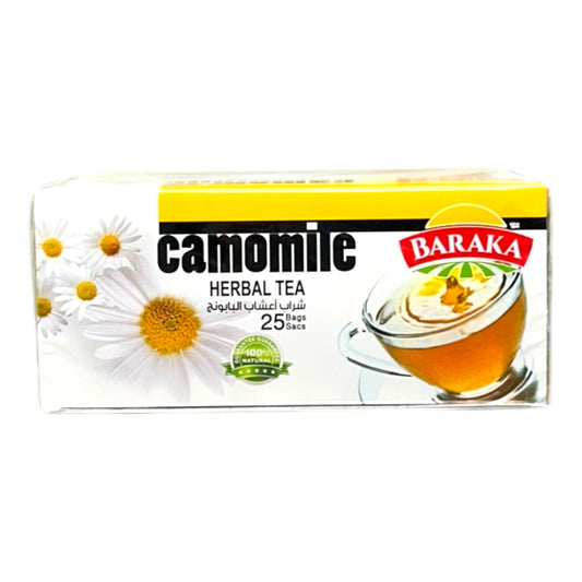 Baraka - Chamomile Herbal Tea, 25 Tea Bags