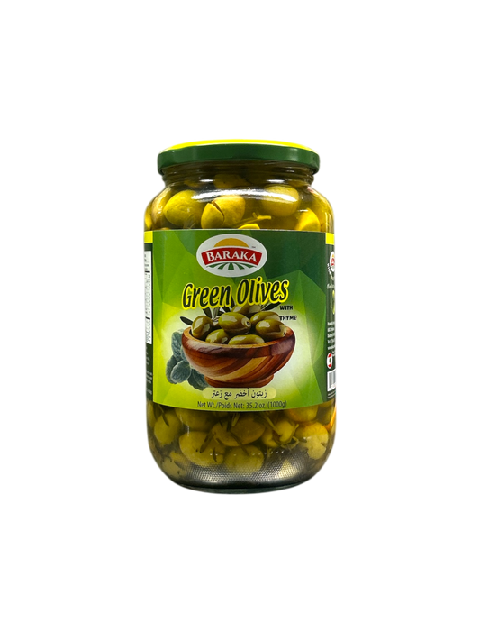 Baraka - Green Olives with Thyme