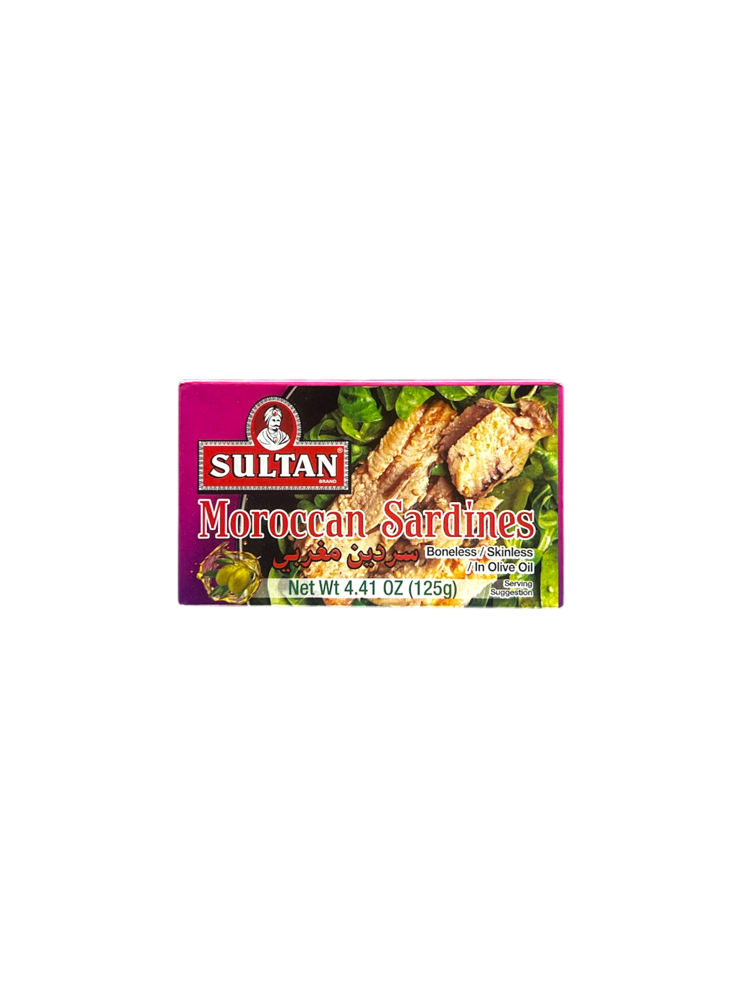 Sultan - Moroccan Sardines Boneless/Skinless in Olive Oil 125g