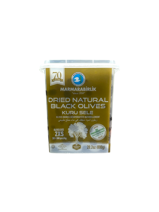 Marmarabirlik - Dried Natural Black Olives 800g