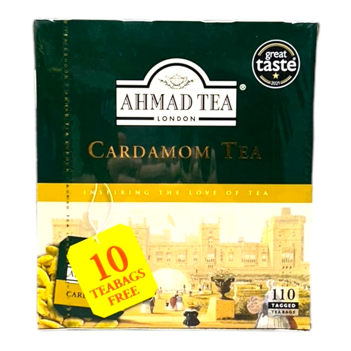 Ahmad Tea - Cardamom Tea, Tea Bags, 110 Tea Bags