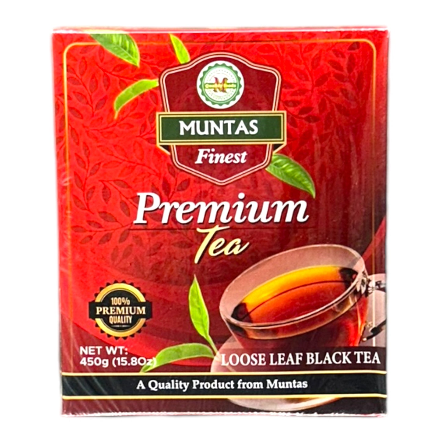 Muntas - Finest Premium Tea, Loose Leaf,  450g