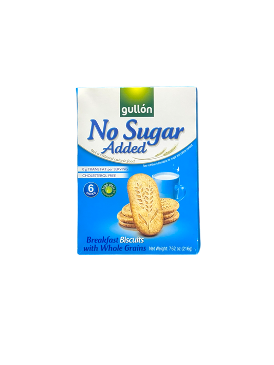 Gullon - Breakfast Biscuits with Whole Grains No Sugar Added 216g