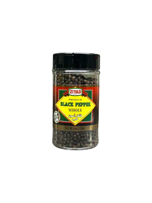 Ziyad - Black Pepper Whole 170g